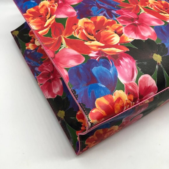 The Icon Tote Pink Floral Print Tote bag - Picture 9 of 10